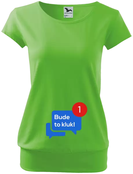 Těhotenské tričko Bude to kluk!