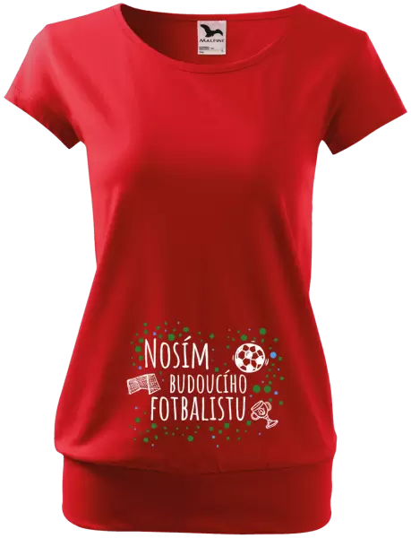 Těhotenské tričko Nosím budoucího fotbalistu