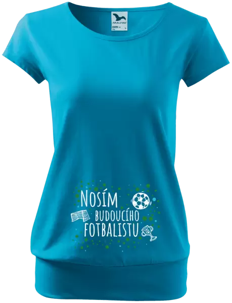 Těhotenské tričko Nosím budoucího fotbalistu