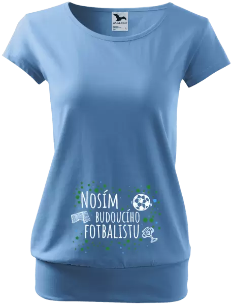 Těhotenské tričko Nosím budoucího fotbalistu