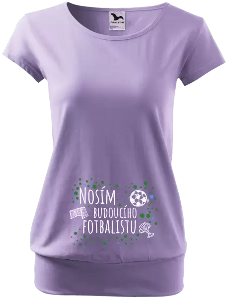 Těhotenské tričko Nosím budoucího fotbalistu