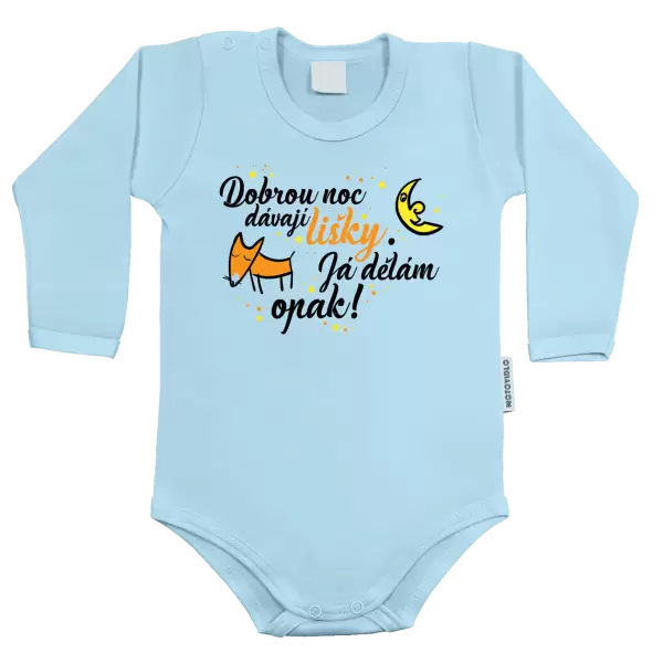 Dětské body Dobrou noc dávají lišky, já dělám opak!