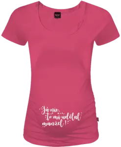 Těhotenské tričko Já nic, to mi udělal manžel!