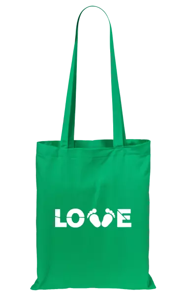 Látková taška LOVE nožičky