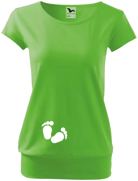 Těhotenské tričko Nožičky