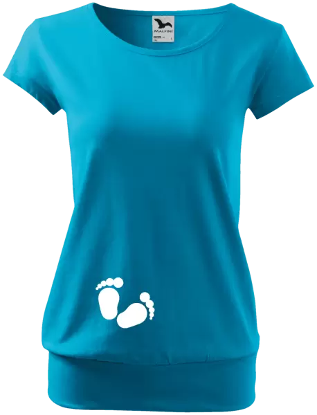 Těhotenské tričko Nožičky