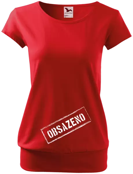Těhotenské tričko OBSAZENO