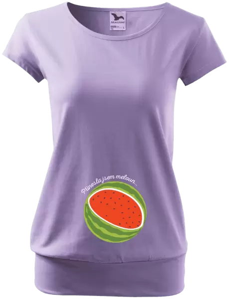 Těhotenské tričko Přinesla jsem meloun