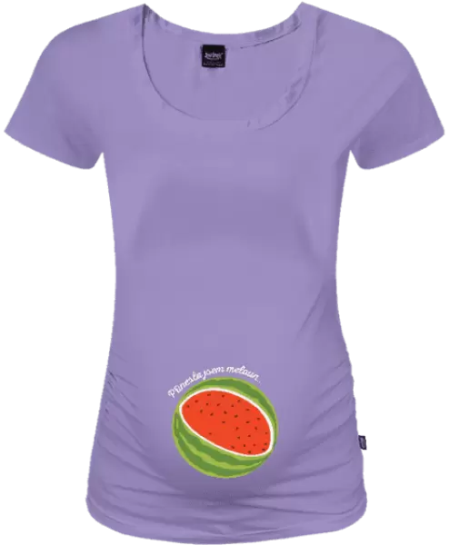 Těhotenské tričko Přinesla jsem meloun