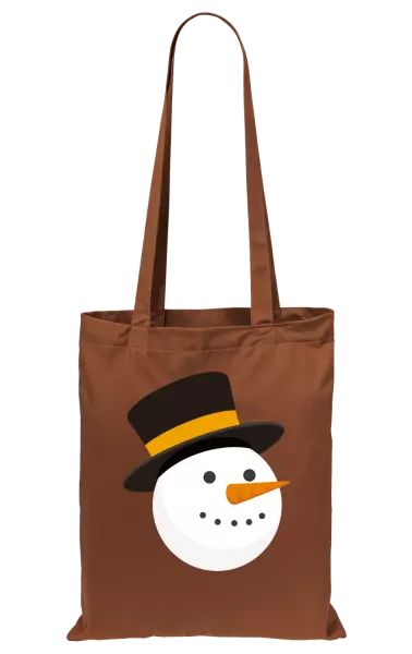 Látková taška Sněhulák