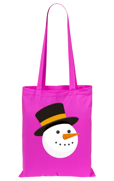 Látková taška Sněhulák
