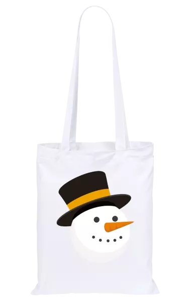 Látková taška Sněhulák