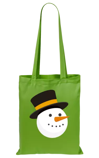 Látková taška Sněhulák