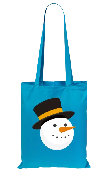 Látková taška Sněhulák