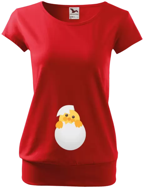 Těhotenské tričko Vajíčko