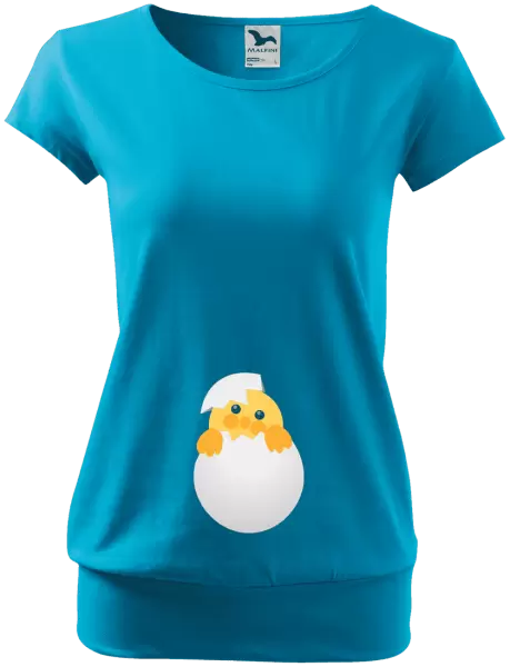 Těhotenské tričko Vajíčko