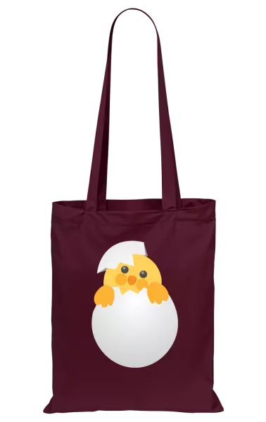 Látková taška Vajíčko