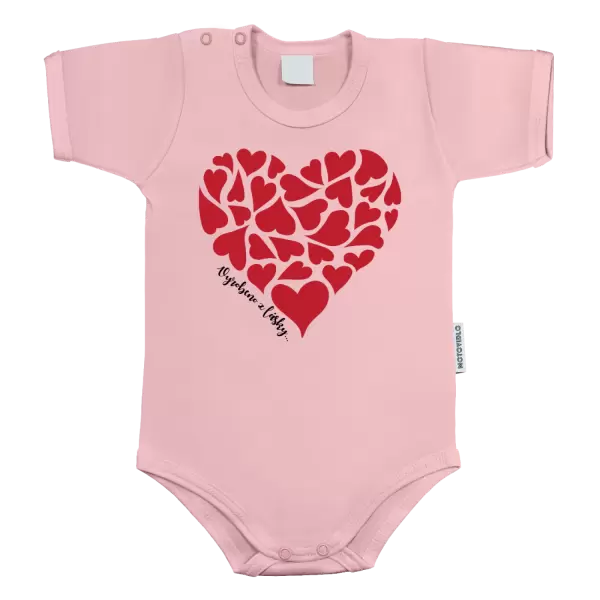 Dětské body Vyrobeno z lásky...