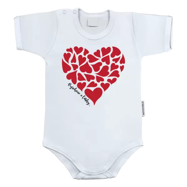 Dětské body Vyrobeno z lásky...