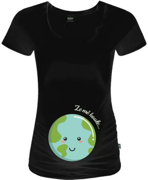 Těhotenské tričko Ze mě koule...