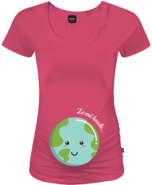 Těhotenské tričko Ze mě koule...