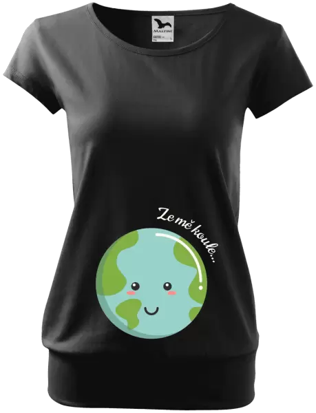 Těhotenské tričko Ze mě koule...