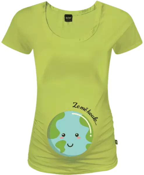 Těhotenské tričko Ze mě koule...