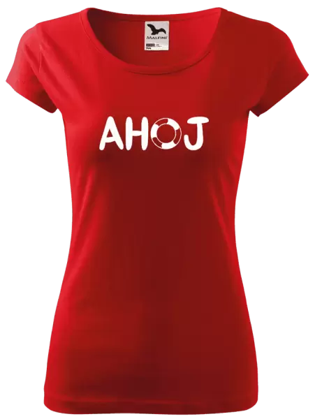 Dámské vodácké tričko AHOJ