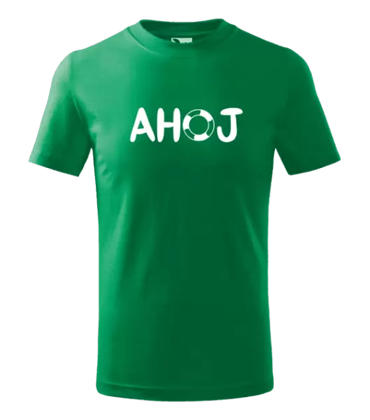 Dětské vodácké tričko AHOJ