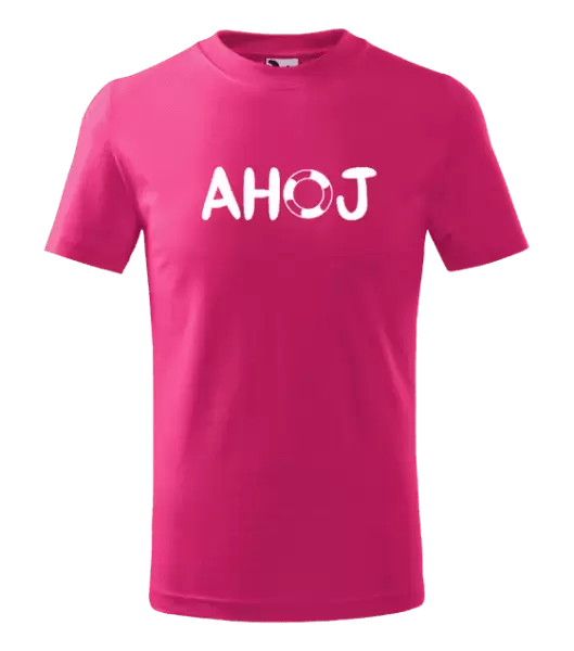 Dětské vodácké tričko AHOJ