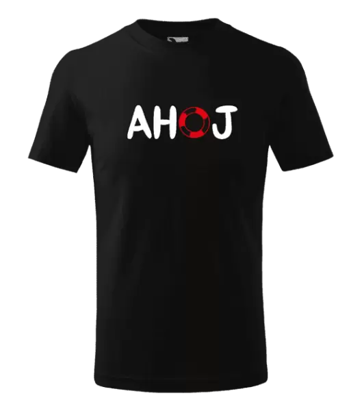 Dětské vodácké tričko AHOJ