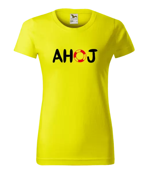 Dámské vodácké tričko AHOJ