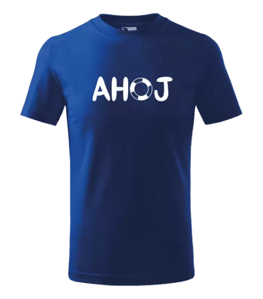 Dětské vodácké tričko AHOJ