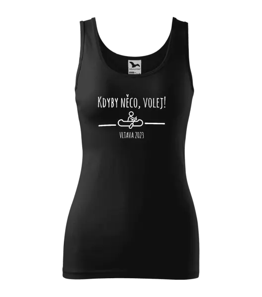 Dámské vodácké tílko Kdyby něco, volej