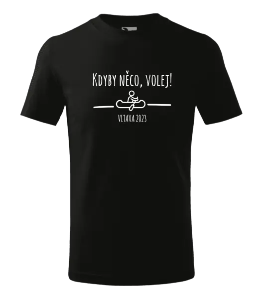 Dětské vodácké tričko Kdyby něco, volej