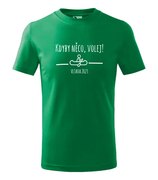 Dětské vodácké tričko Kdyby něco, volej