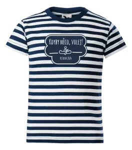 Dětské vodácké tričko Kdyby něco, volej