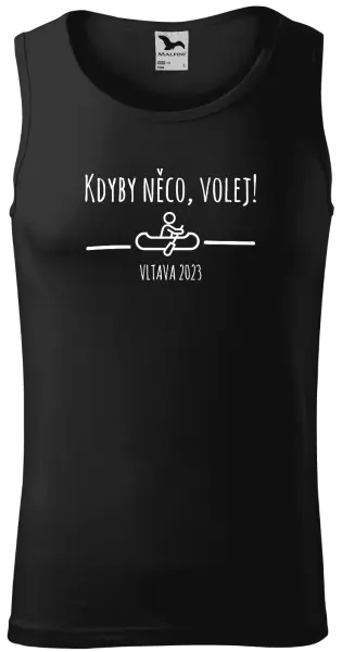 Pánské vodácké tílko Kdyby něco, volej