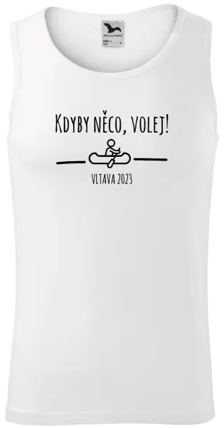 Pánské vodácké tílko Kdyby něco, volej