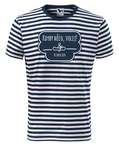 Pánské vodácké tričko Kdyby něco, volej