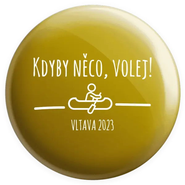 Placka Kdyby něco, volej