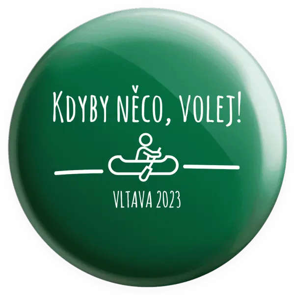 Placka Kdyby něco, volej