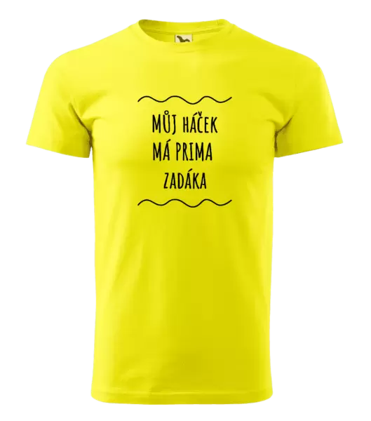 Pánské vodácké tričko Můj háček má prima zadáka