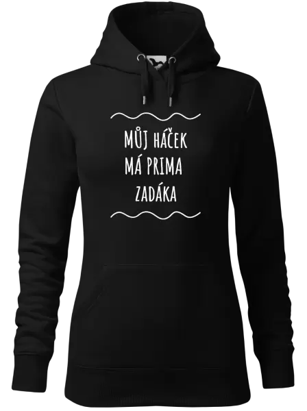 Dámská vodácká mikina Můj háček má prima zadáka