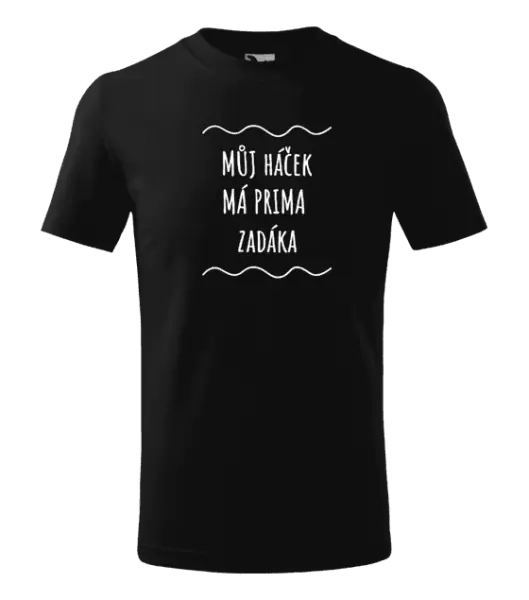 Dětské vodácké tričko Můj háček má prima zadáka