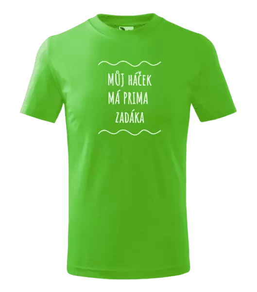 Dětské vodácké tričko Můj háček má prima zadáka