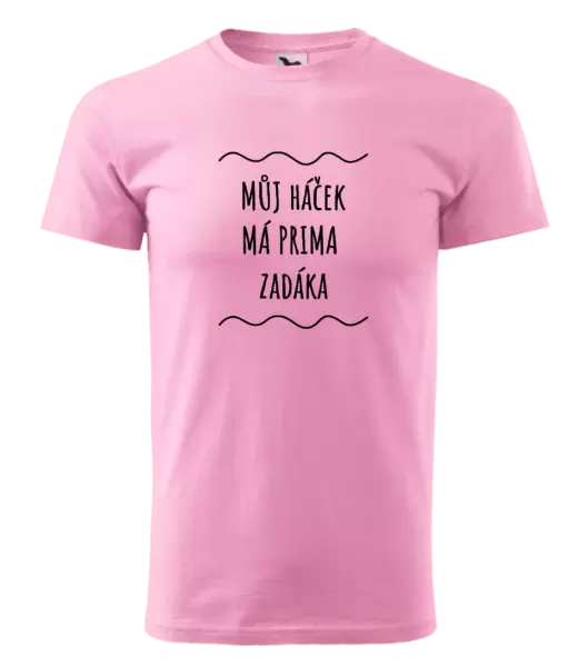 Pánské vodácké tričko Můj háček má prima zadáka