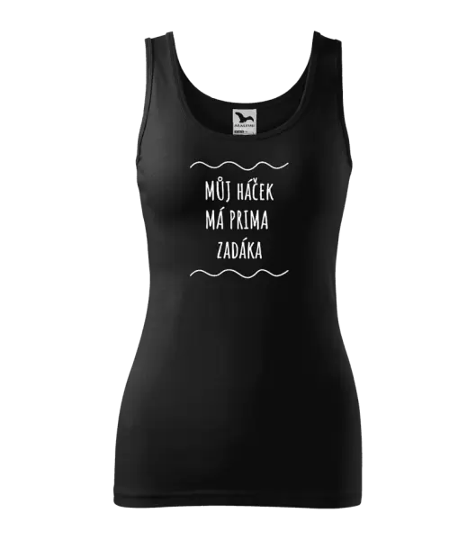 Dámské vodácké tílko Můj háček má prima zadáka