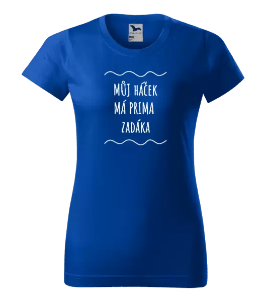 Dámské vodácké tričko Můj háček má prima zadáka