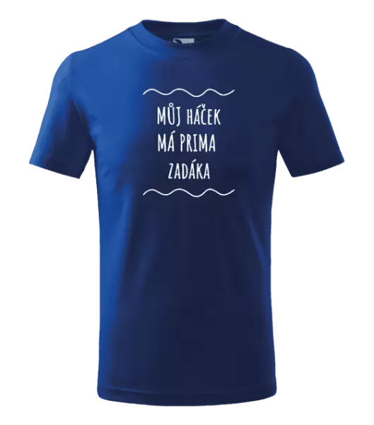 Dětské vodácké tričko Můj háček má prima zadáka